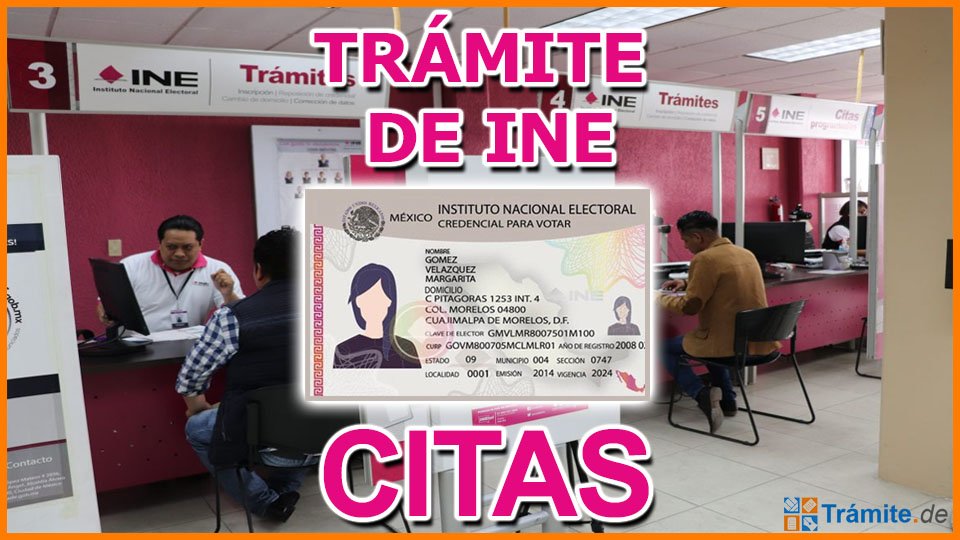 Trámite de INE citas